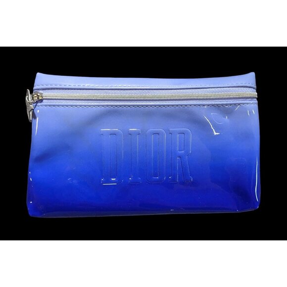 Dior Handbags - Dior Blue Cosmetics Bag